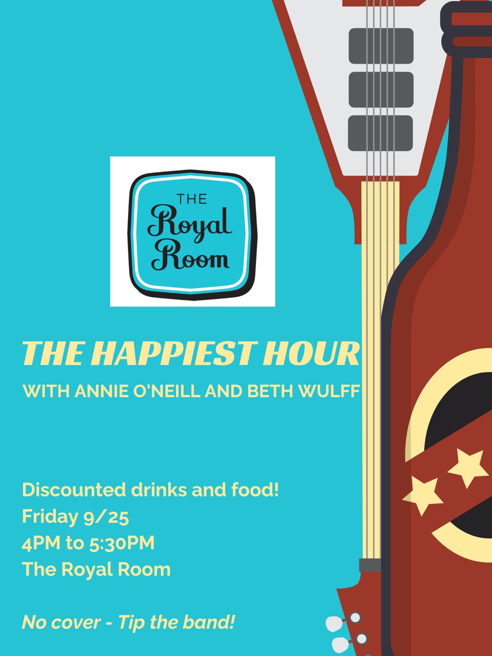 Annie O’Neill and Beth Wulff play Happy Hour at The Royal Room