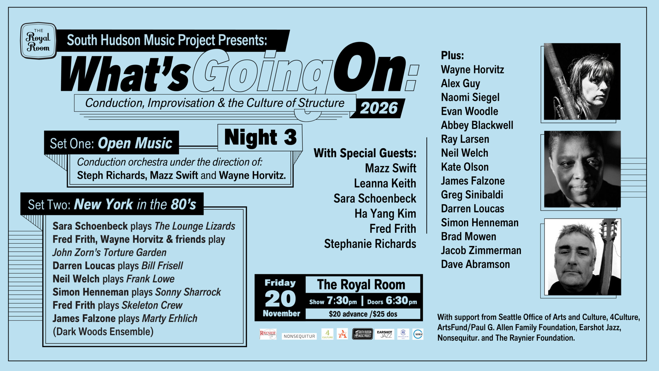 What’s Going On: Open Music/NY in the 80s.