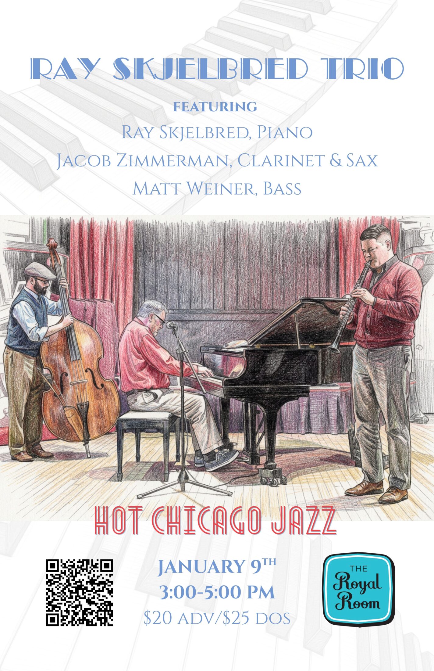 Ray Skjelbred Trio: Hot Chicago Jazz